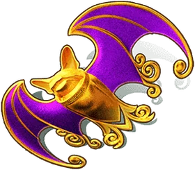 Golden Bat paytable symbol in Dragon Rush